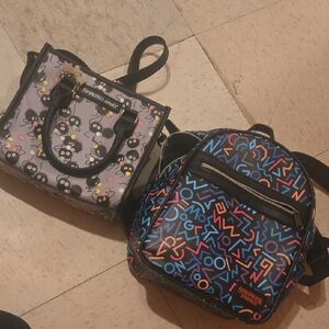 Spirited Away and Geometric Print Bags (READ DESCRIPTION)